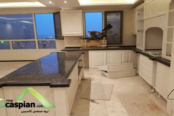 نمونه کار سنگ کورین سامسونگ گروه تمپست | سنگ کورین | گروه صنعتی کاسپین |دکوراسون