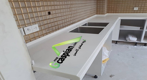 نمونه کار سنگ کورین و کوارتز | سنگ کورین | گروه صنعتی کاسپین |دکوراسون |سنگ کورین و کوارتز