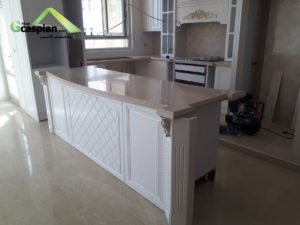 |کورین سیاه|نمونه کار سنگ کورین پروژه ی پروژه ۱۲ واحدی مرزداران | دکوراسیون کاسیپین | کورین و کوارتز کاسپین | کورین کاسپین | کوارتز کاسپین | سنگ کورین | سنگ کوارت|کورین مشکی |اجرای صفحات یکپارچه کورین مشکی بدون درز و خط| |