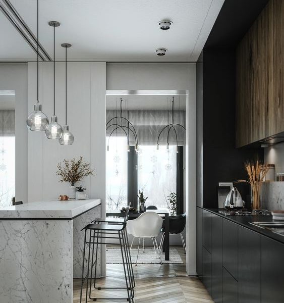 |کورين سياه|نمونه کار سنگ کورين پروژه نیاوران جناب نگارستانی کورین الجی | دکوراسيون کاسيپين | کورين و کوارتز کاسپين | کورين کاسپين | کوارتز کاسپين | سنگ کورين | سنگ کوارت|کورين مشکي |اجراي صفحات يکپارچه کورين مشکي بدون درز و خط| کد ۲۵۹ سندد کرم |